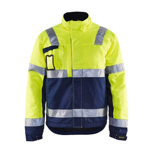 Hi-vis yellow/navy blue
