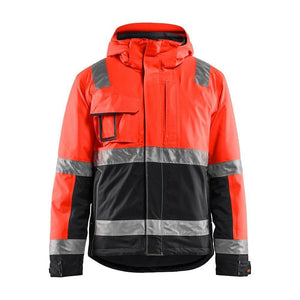 Red hi-vis/black