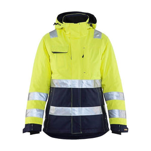 Hi-vis yellow/navy blue