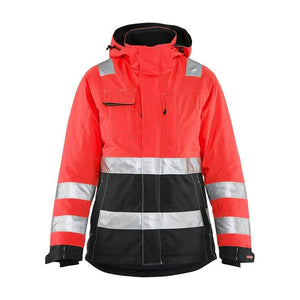 Red hi-vis/black