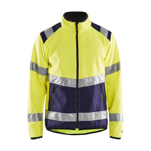 Hi-vis yellow/navy blue