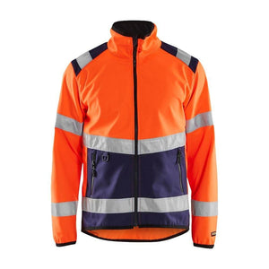 Orange/Navy blue