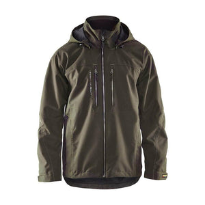 Dark olive green/Black