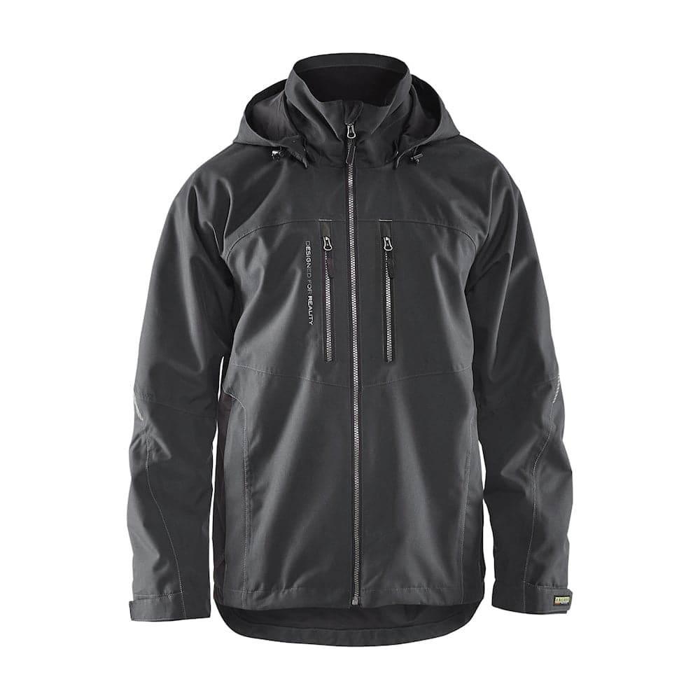 Blaklader 4890 Lightweight Waterproof Lined Winter Jacket Mid Grey/Black 4XL