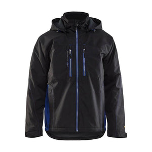Black/Cornflower blue