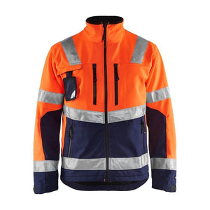Orange/Navy blue