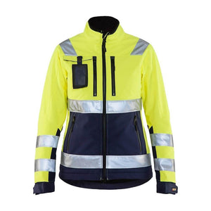 Hi-vis yellow/navy blue