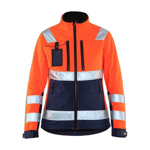 Orange/Navy blue