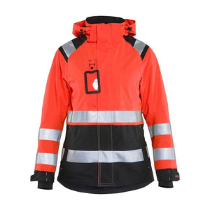 Red hi-vis/black