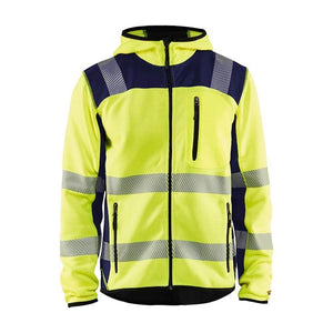 Hi-vis yellow/navy blue
