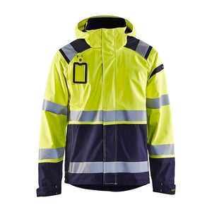 Hi-vis yellow/navy blue