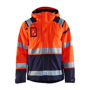 Orange/Navy blue