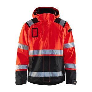 Red hi-vis/black