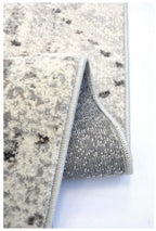 Abstract Vintage Cream & Grey Rug