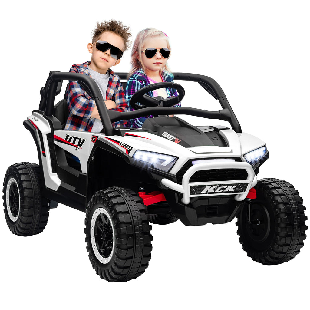 2 Seater 24V 7AH Ride on Truck w/ Spring Suspension