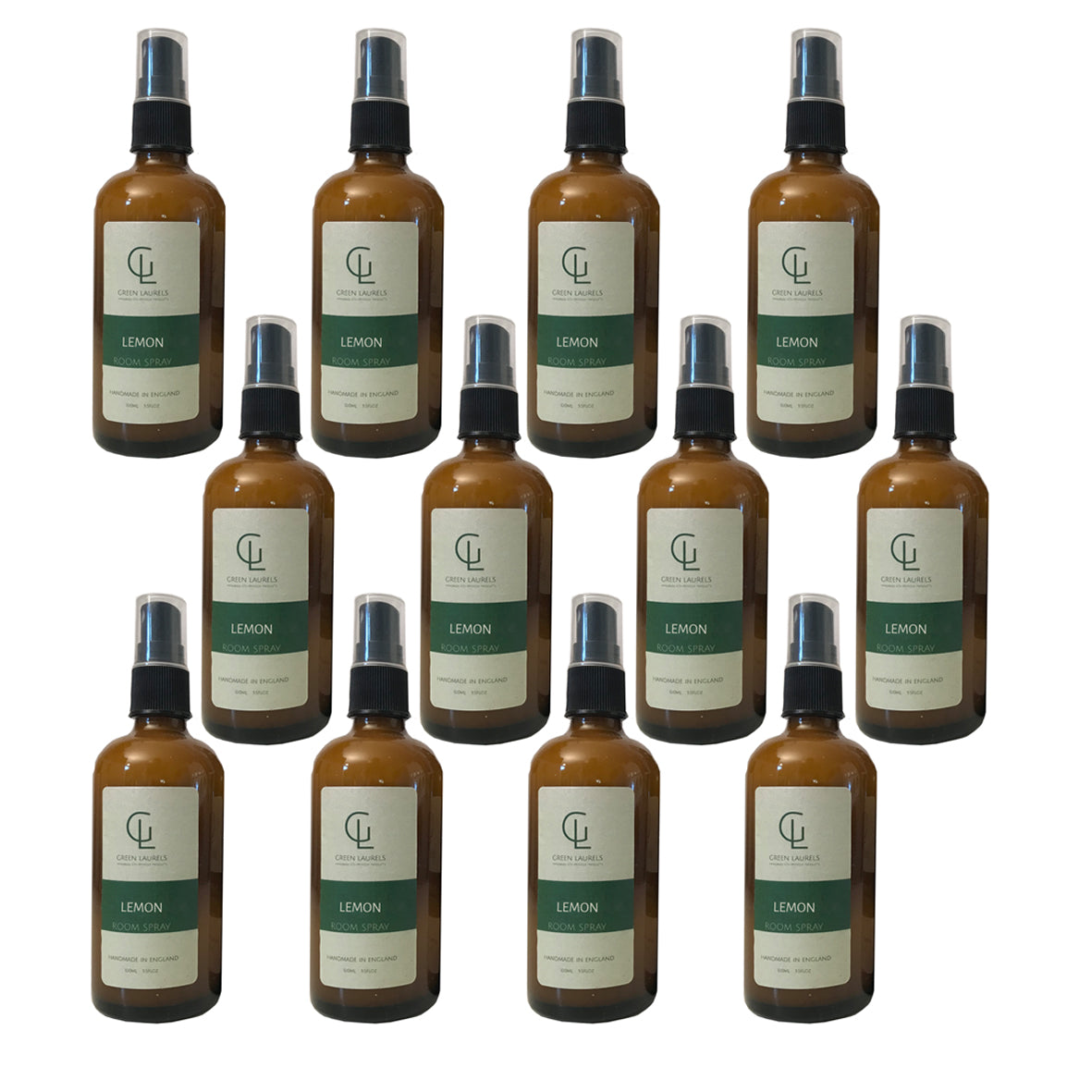 Aqueous Room Spray 100ml in Amber Glass Bottle