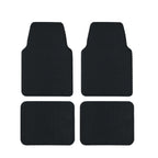 Universal Hex Dirt Catcher Anti-Slip Car Floor Mats 4pc - Large