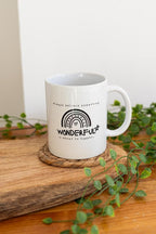4pc Motivational Coffee Mugs Ceramic Quote Cups 300ml