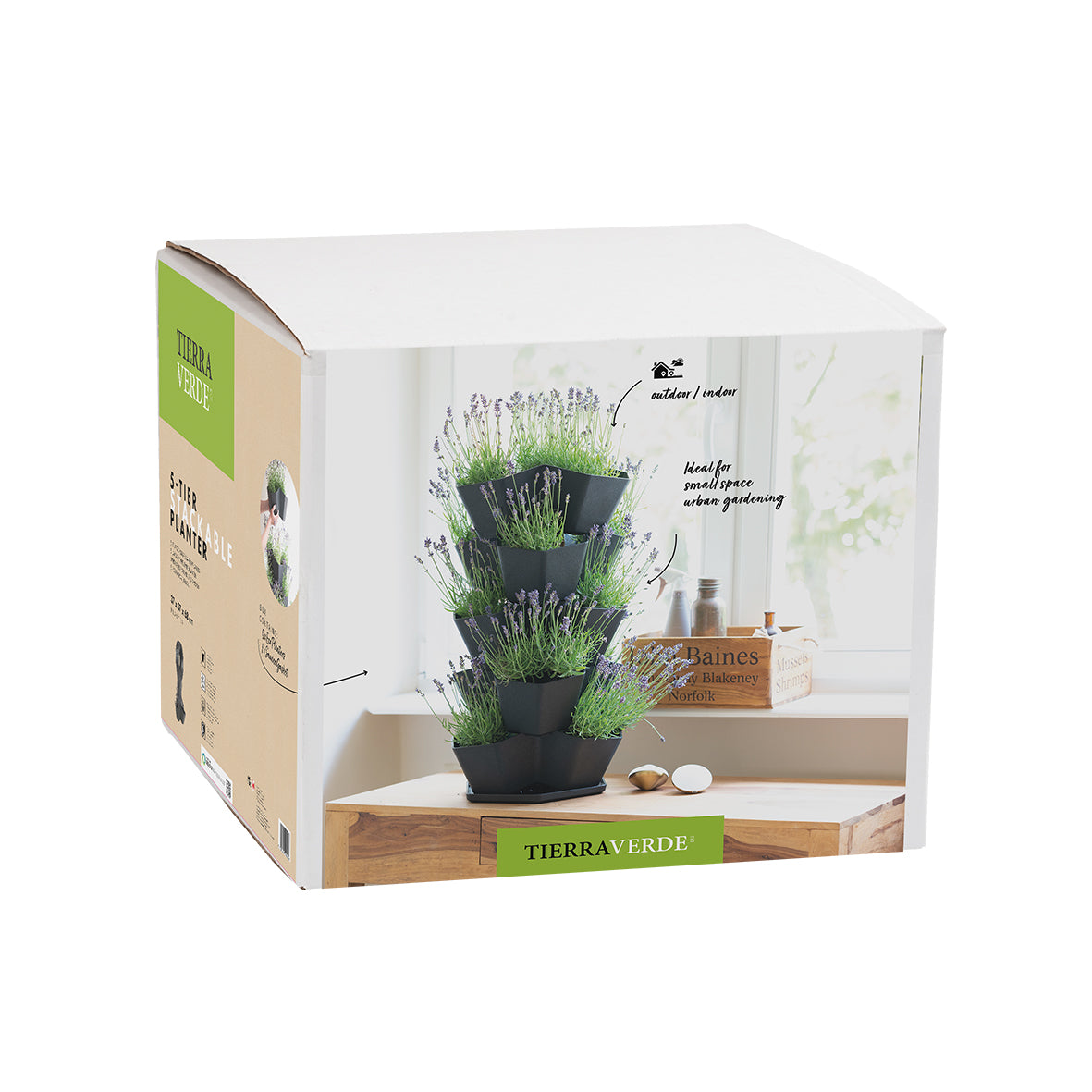 Garden Central Multy Home 5-Tier Stackable Planter
