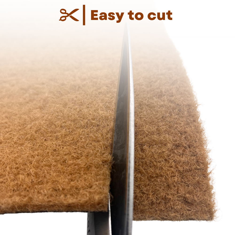 Non-Shed Synthetic Coir Large Rug