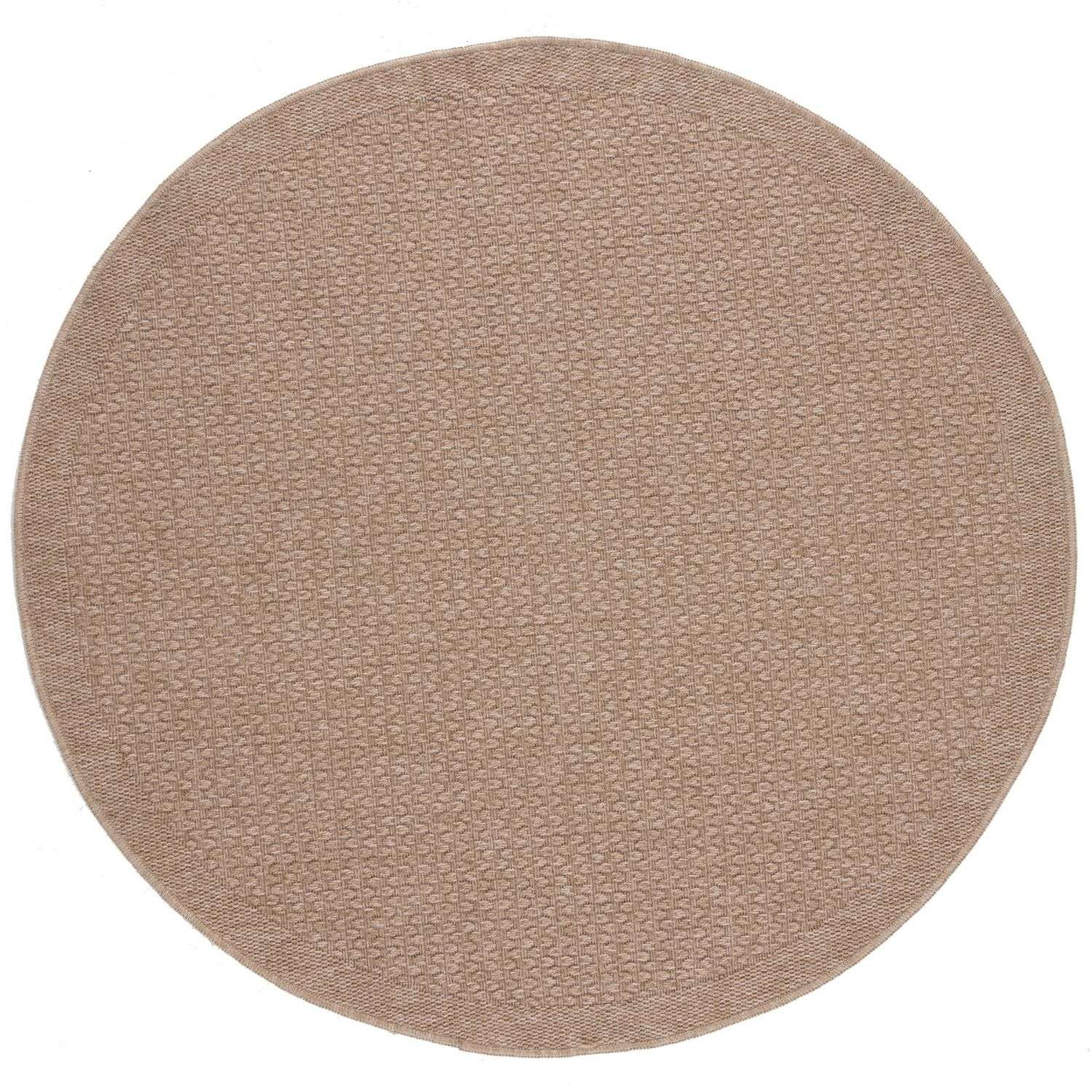 Nature Outdoor Rug Neutral Ø 160 cm