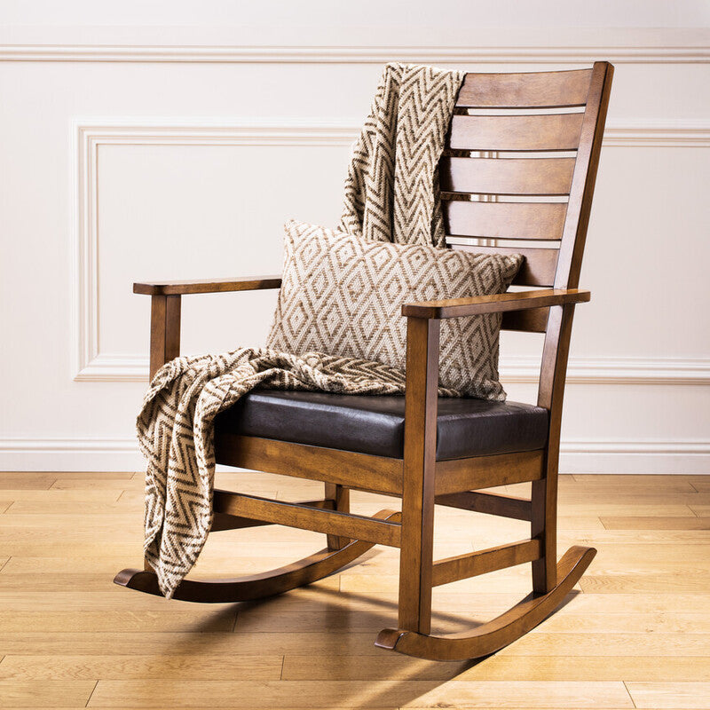 Beige Woven Throw