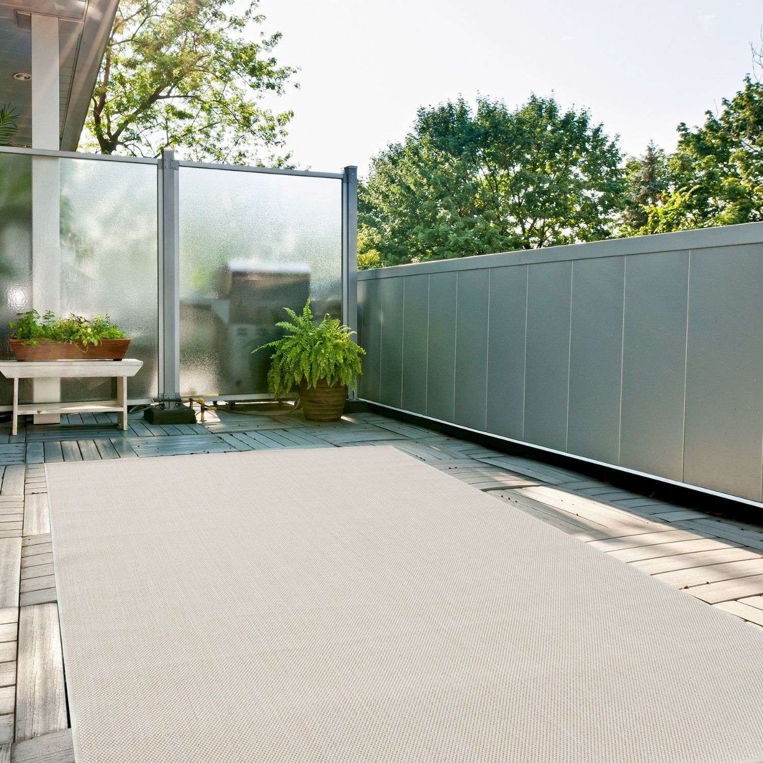 Ecology Outdoor Rug Cream