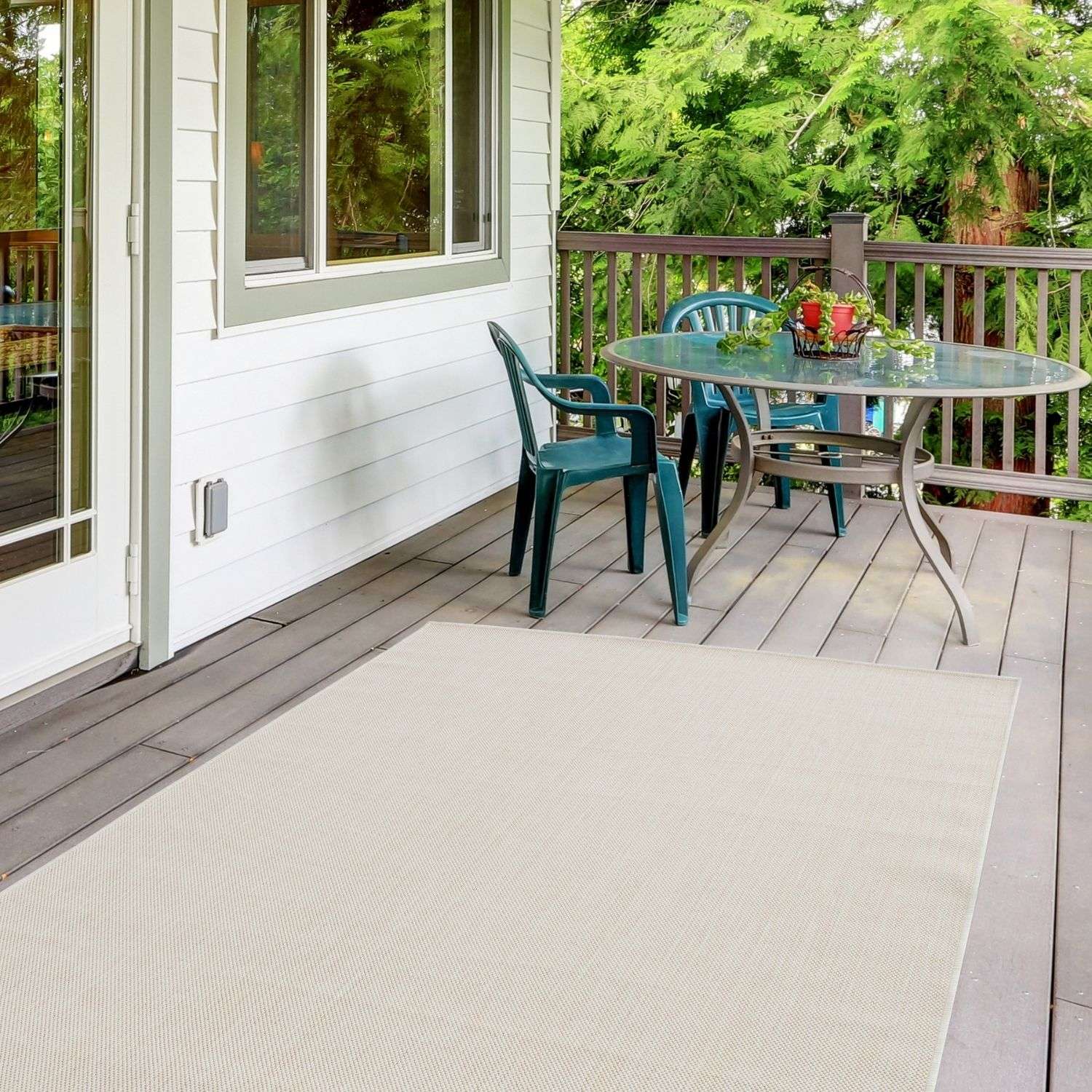 Ecology Outdoor Rug Cream