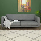 Ivory Trellis Shaggy Rug
