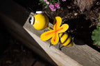 Hanging Garden Metal Bee Ornament Wall Clinger