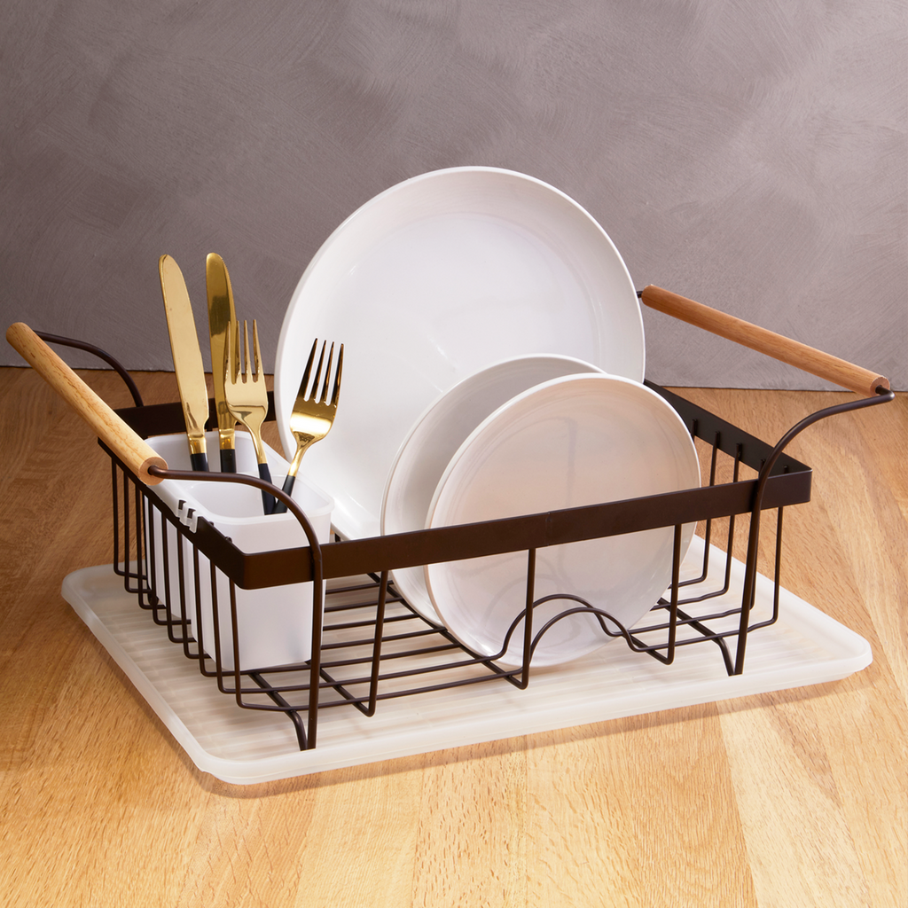 Bronze Powder Coated Dish Drainer