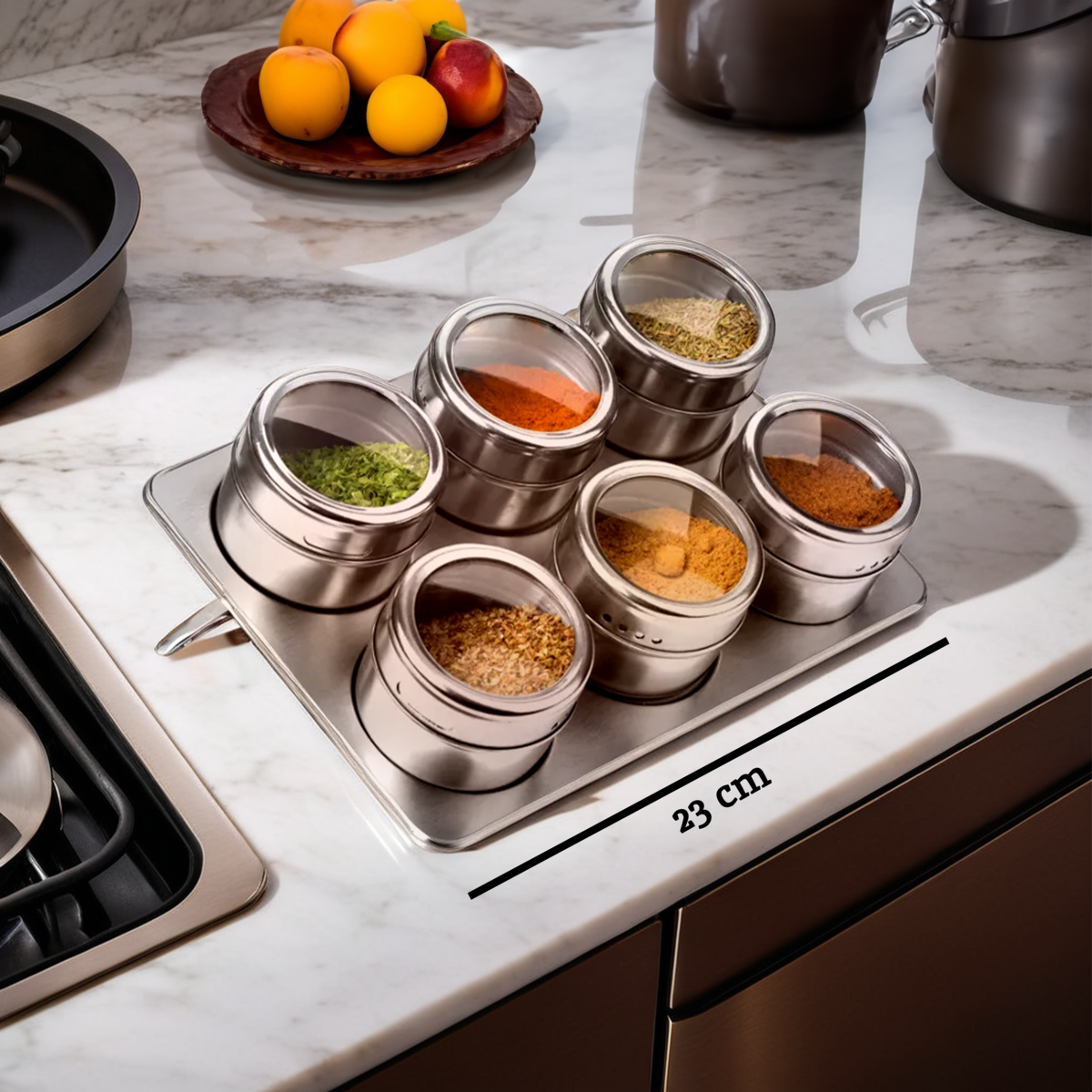 With Oblong Tray
