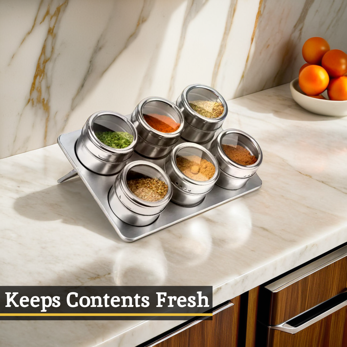 With Oblong Tray