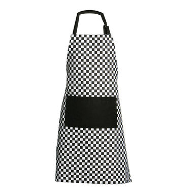 Black and White Check Apron
