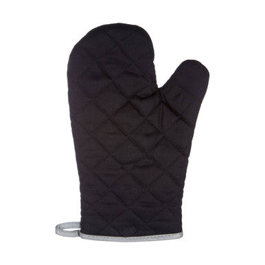Vintage Style Black Single Oven Glove