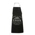 Vintage Style Black Apron