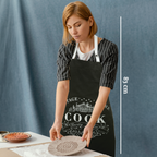 Vintage Style Black Apron