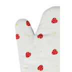 Strawberry Print Single Oven Glove