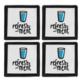 Set of Four Refreshment Coasters