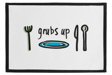 Set of Four Grubs Up Placemats