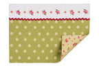 Set of Four Reversible Rose Cork Placemats