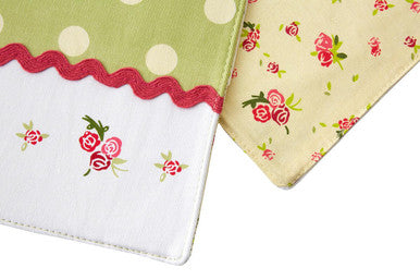 Set of Four Reversible Rose Cork Placemats