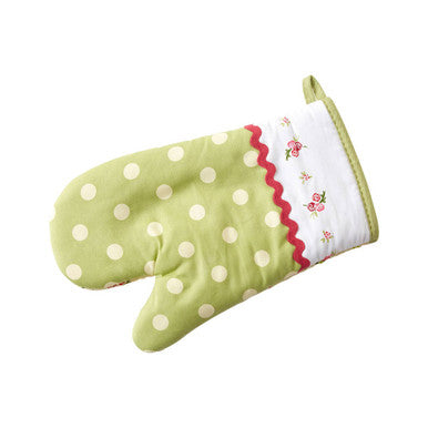 Rose Print Single Oven Glove