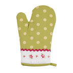 Rose Print Single Oven Glove
