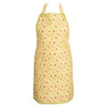 Red Rose Print Apron