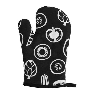 Black Single Oven Glove