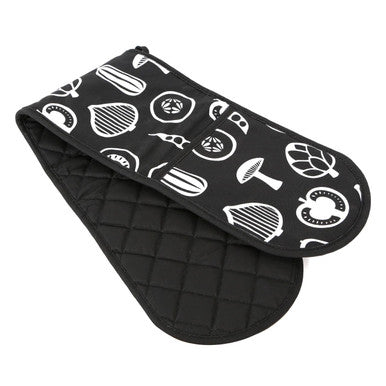Classic Black Double Oven Glove
