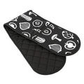 Classic Black Double Oven Glove