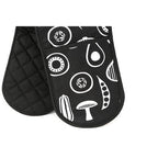 Classic Black Double Oven Glove
