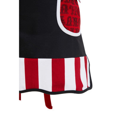 Red and White Stripe Apron